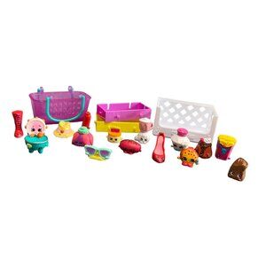 Shopkins Miniature Figures & Accessories Lot - Moose Toys